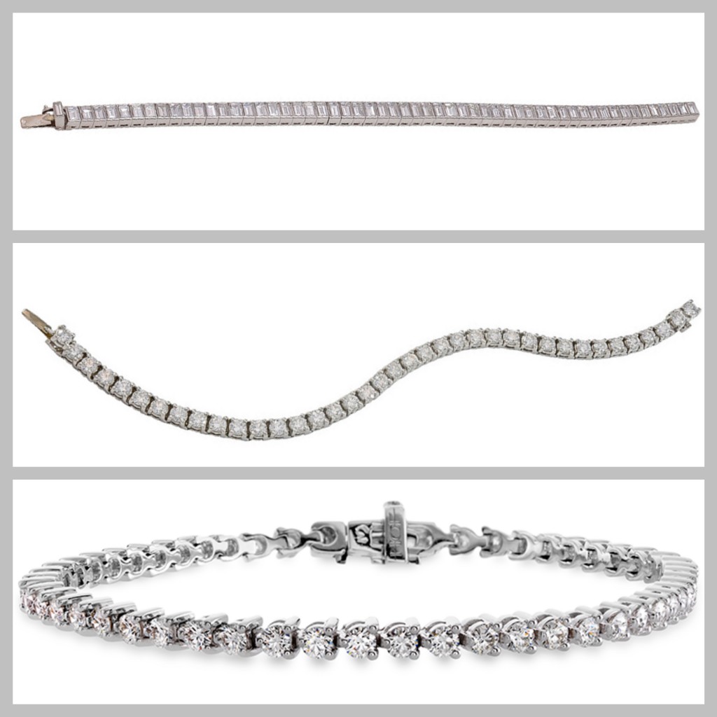 * 1 timeless tennis bracelets